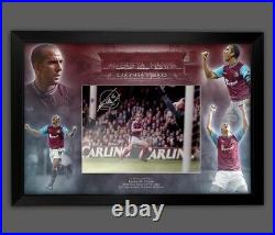 Signed & Framed Paolo Di Canio West Ham Famous Goal Photo £99