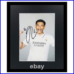 Signed Jude Bellingham Framed Photo Display 16x12 Real Madrid Icon +COA