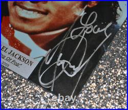 Signed MICHAEL JACKSON Autograph, COA, UACC RD#228, Glitter FRAME, DVD, Plaque