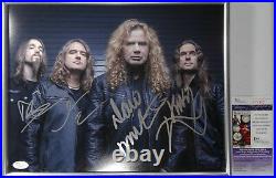 Signed Megadeth Autographed 11x14 Framed Certified Authentic Framed Jsa # V70303