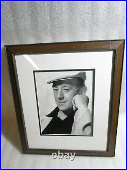 Sir Alec Guiness Hand Signed Photo Mounted Framed Picture 42 x 36 cm, Star Wars