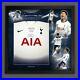 Son Heung-Min Front Signed Spurs Football Shirt In Framed Picture Presentation