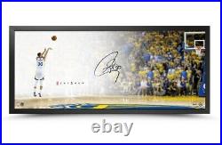 Stephen Curry Signed Autographed 20X46 Framed Photo The Show Lay-up Warriors UDA