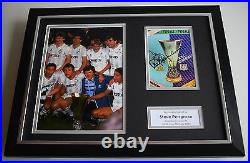 Steve Perryman SIGNED FRAMED Photo Autograph 16x12 display Tottenham Hotspur COA
