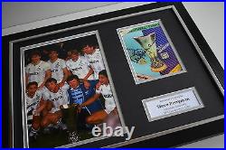 Steve Perryman SIGNED FRAMED Photo Autograph 16x12 display Tottenham Hotspur COA