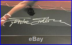 Sylvester Stallone Autograph Signed 16x24 Rocky IV Drago KO Photo Framed ASI