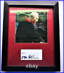 TOBIN BELL Actor SAW Movie Jigsaw Signed + Framed 11x14 Photo Display