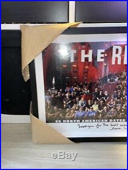 Taylor Swift RED Tour Band/Crew Gift. Framed Photo, RIAA Award. Signed Rare New