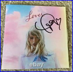 Taylor Swift Signed Lover CD Cover Framed Singer Me! Red 1989 Reputation Jsa
