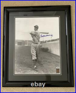 Ted Williams Signed 16X20 Framed Photo PSA/DNA COA Boston Red Sox Autographed