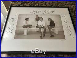 The Doors Signed #22/200 Promo 9x12 Lithograph Framed PROOF