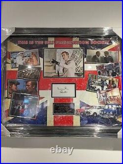 The Italian Job Sir Michael Caine signed framed picture movie film AFTAL COA
