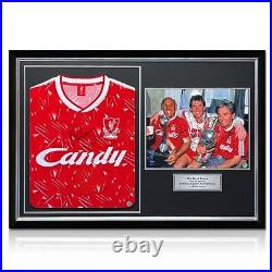 The Liverpool Boot Room Presentation. Deluxe Frame