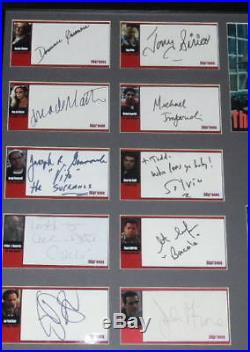 The Sopranos Cast Signed Framed 25x37 Framed Photo Display 33 Autos Inkworks