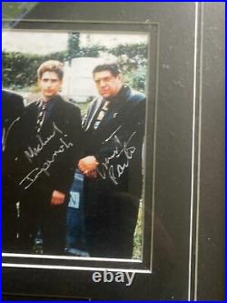 The Sopranos Signed/Autographed Matted & Framed Cemetery Scene Bullets
