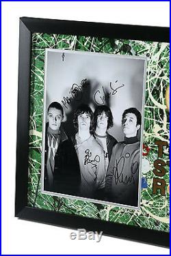 The Stone Roses Signed Large Photo Framed Autograph Memorabilia Ian Brown + COA