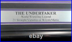 The Undertaker Autographed Signed Framed 16x20 Photo Wwe Psa/dna 174293