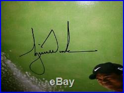 Tiger Woods Signed 16x20 Golf Photo Autographed Framed 27x28 UDA COA AUTO