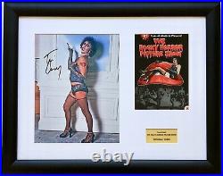 Tim Curry / Rocky Horror Picture Show / Signed Photo / Autograph / Framed / COA