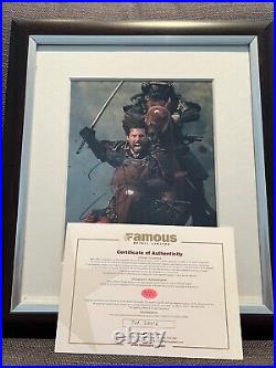Tom Cruise 100% Guaranteed Hand Signed'The Last Samurai' Framed Photo & COA