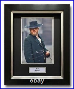 Tom Hardy Hand Signed Framed Photo Display Tv Autograph Peaky Blinders 2