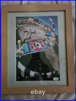 Tony Hawk Skateboarding Legend Framed Signed Autograph Photo ACOA