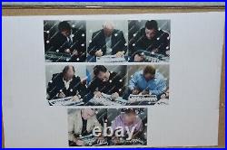 Tottenham Hotspur multi signed framed 1984 UEFA with AFTAL COA and photo proof