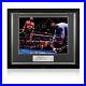 Tyson Fury Signed Boxing Photo Fury vs Wilder 3. Deluxe Frame