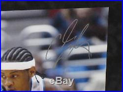 UDA Lebron James Carmelo Anthony dual signed NBA Photo FRAMED LE 1/1