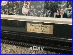 UDA MICHAEL JORDAN SIGNED THE SHOES FRAMED 16x20 CHICAGO BULLS LE 91/123