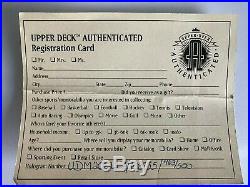 Upper Deck Mickey Mantle/Neil Leifer Signed Limited Edition UDA Framed Photo