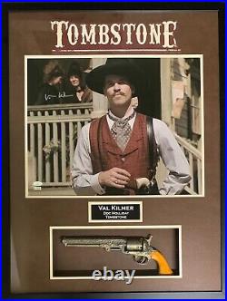 Val Kilmer autographed signed framed 16x20 photo Tombstone JSA Batman Forever