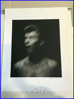Victor Skrebneski David Bowie Diptych 1991 original signed silver gelatin print