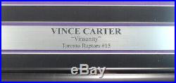 Vince Carter Autographed Signed Framed 16x20 Photo Raptors Beckett H44627