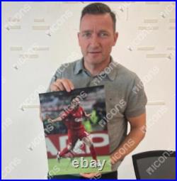 Vladimir Smicer Official UEFA Champions League Signed and Framed Liverpool Photo