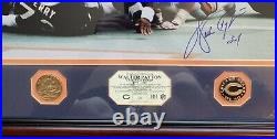 WALTER PAYTON Framed Signed 16x20 photo Highland Mint WPF COA PSA JSA BAS