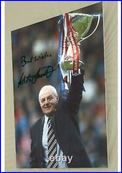 WALTER SMITH Hand Signed Photo Clip Glass Framed A4 Tribute Great Gift