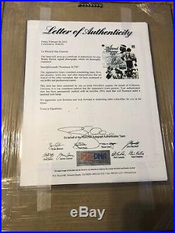 Walter Payton RARE Signed Framed Bears Photo! PSA LOA Included