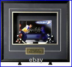 Wayne Gretzky signed Bud Light Bubble Boys shadowbox framed mint auto WGA COA