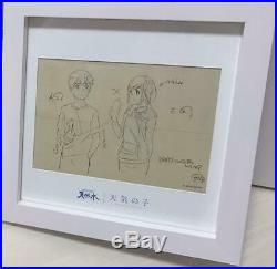 Weathering with You Signed Photo Frame by the Director Limited 300 pcs. F/S