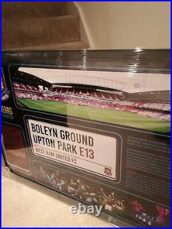 West Ham Farewell BOLEYN ground framed pic signed by 11 legends Hurst AFTAL COA