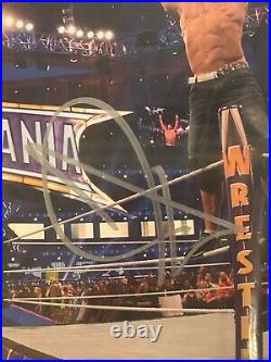 Wwe Wrestlemania 30 John Cena Commemorative Framed Plaque 203 Of 500 Wm30